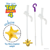 B.Box Disney Sippy Cup Replacement Straw Pack Woody